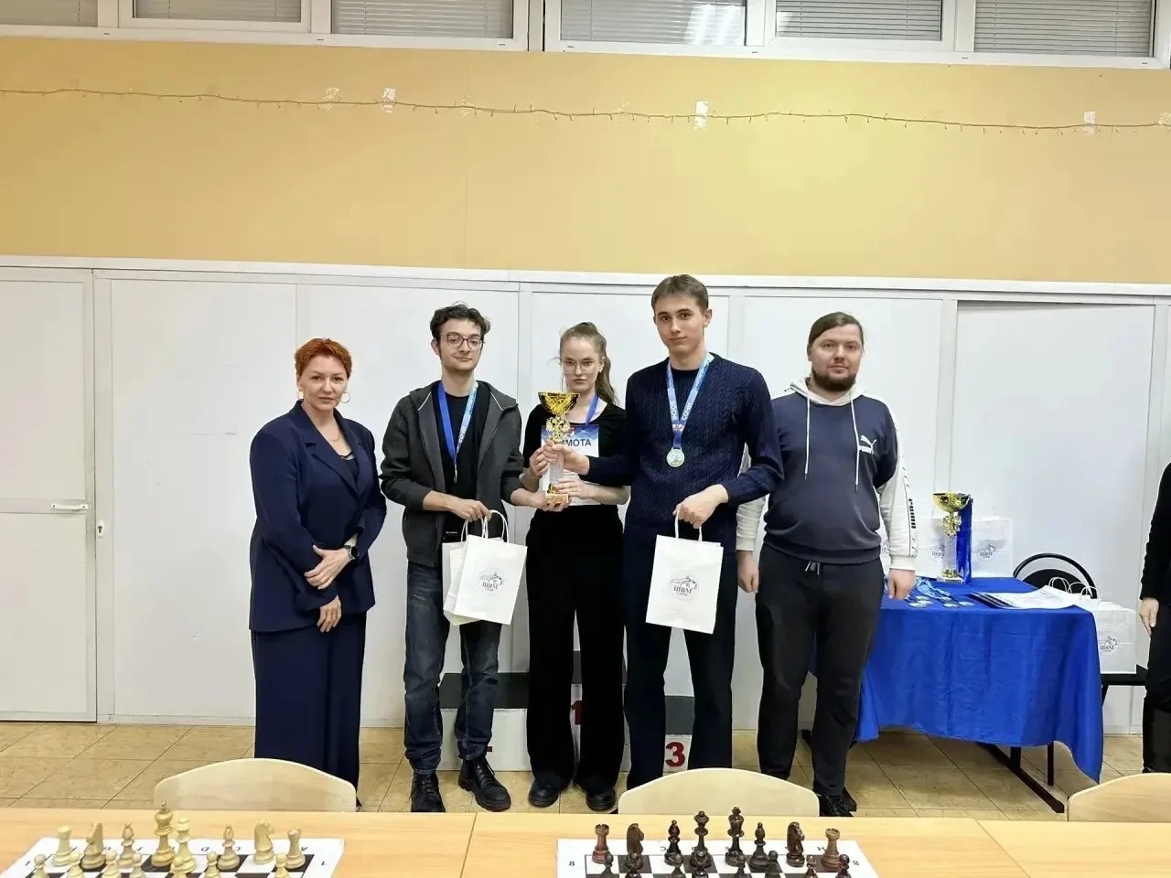 Студенты СочиГУ вновь одержали победу в турнире по шахматам