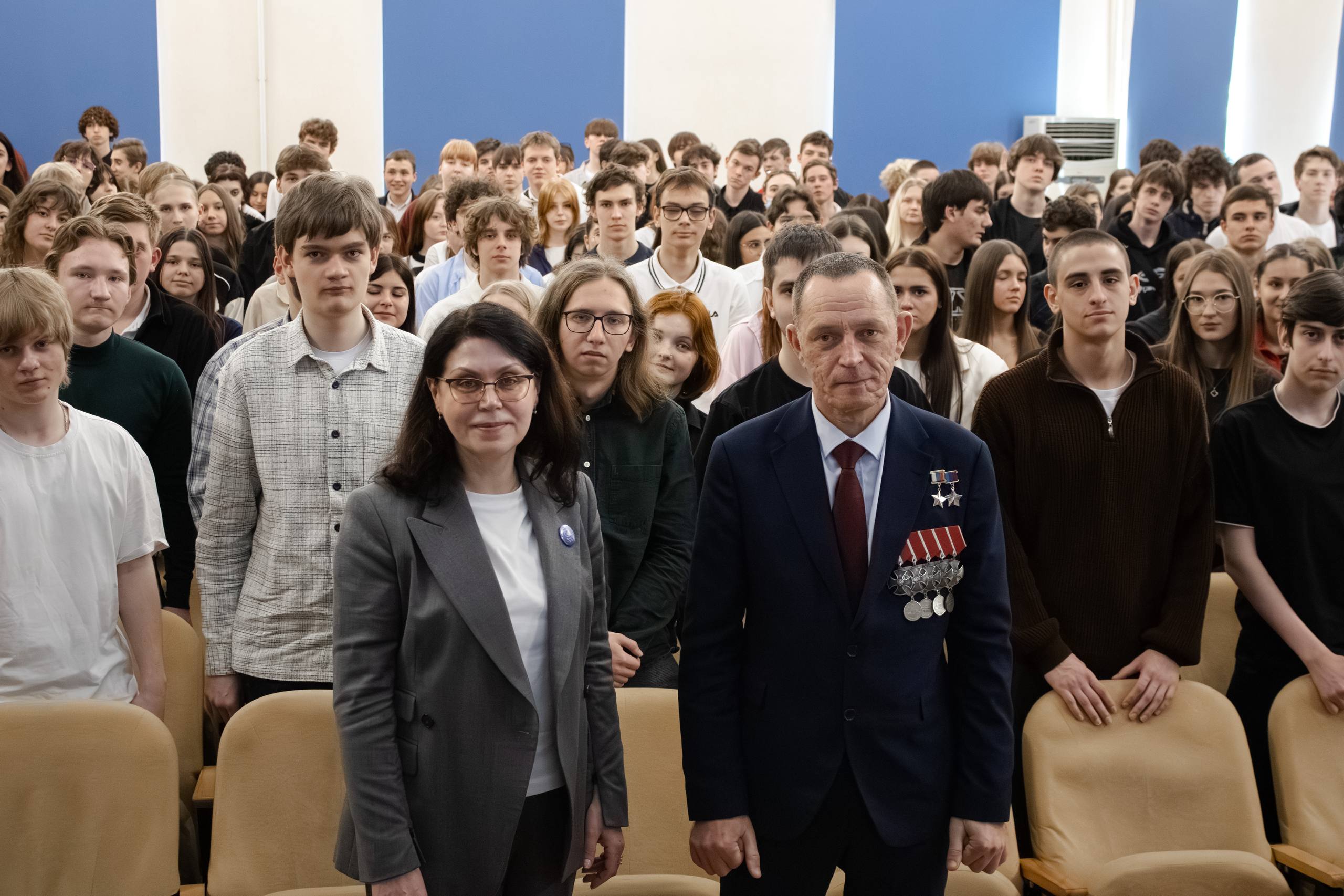 В Сочинском государственном университете состоялся открытый диалог с Героем 