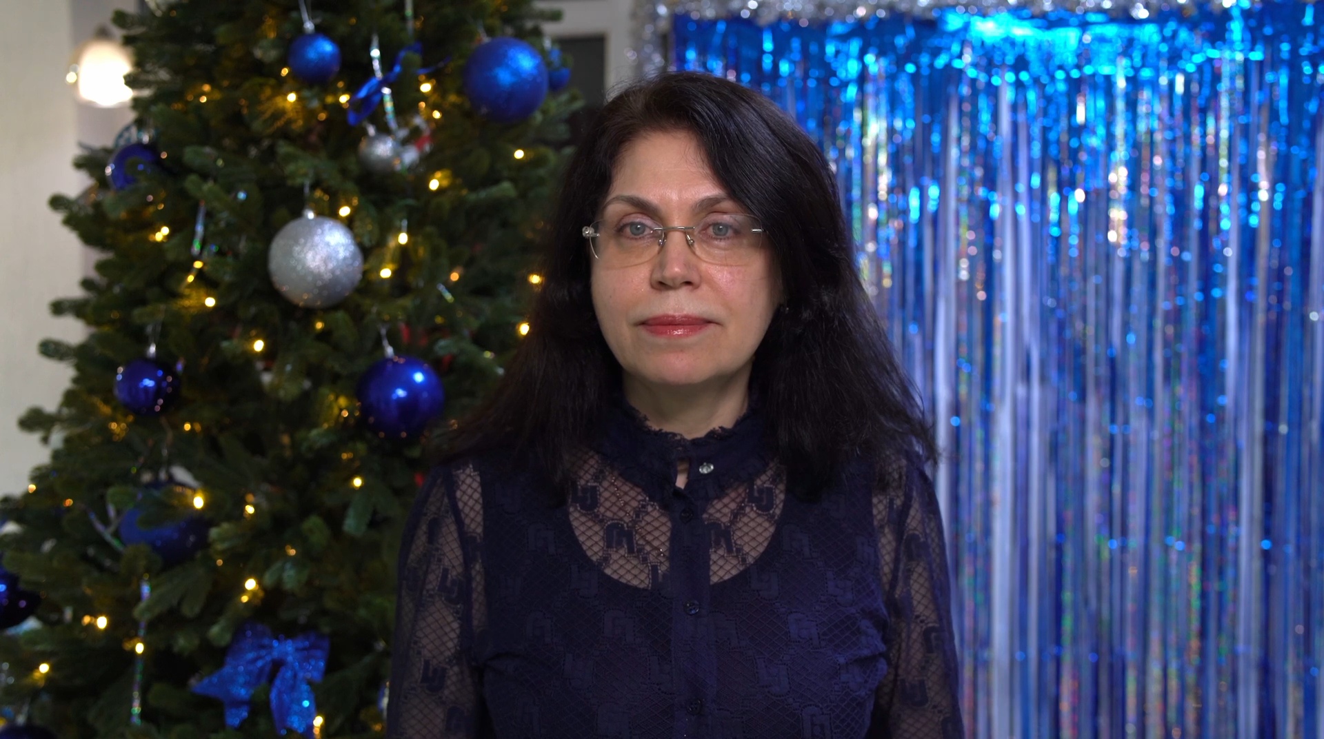 Поздравление ректора Сочинского государственного университета Натальи Владимировны Фроловой с Новым годом! 