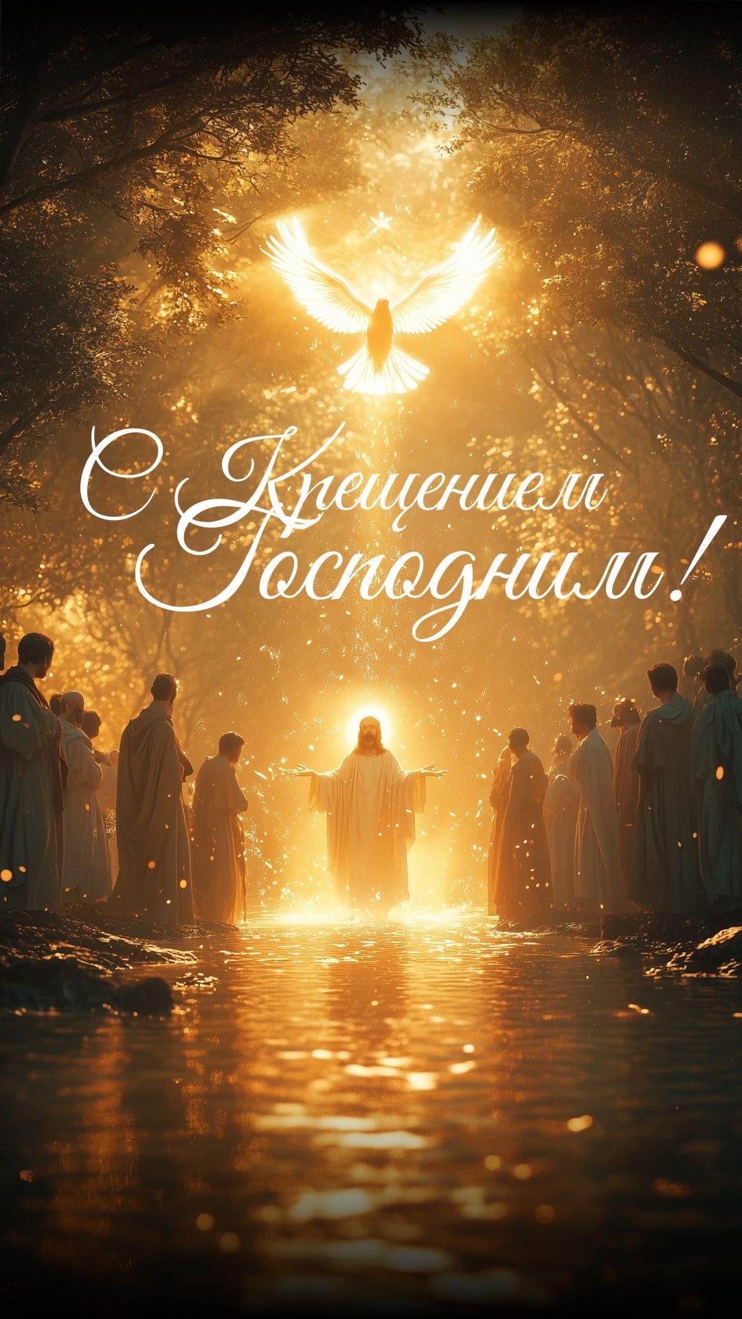 Поздравляем с Крещением Господним 