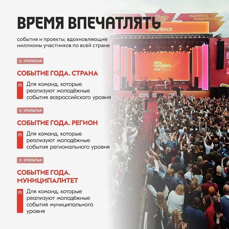 Премия «Время молодых»